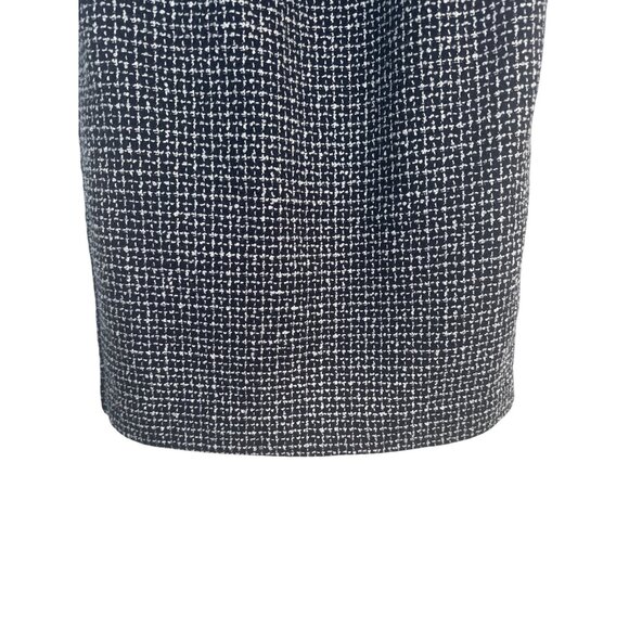 2/$30 Banana Republic 2P Navy & White Tweed Sheath Dress Petite - Picture 9 of 14